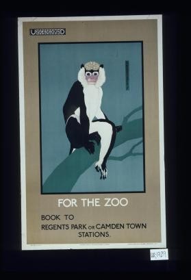 Underground for the zoo. Book to Regents Park or Camden Town Stations