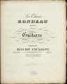 La Chasse, Rondeau Op. 109