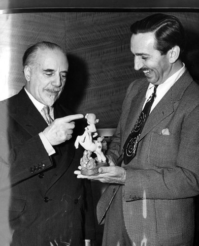 Walt Disney and Thomas Beecham