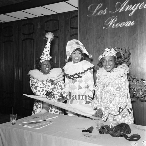 Sans Souci Masquerade Ball, Los Angeles, 1972