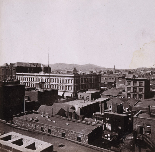 179. San Francisco--From the Cosmopolitan Hotel, Looking SouthwestMasonic TempleLick House