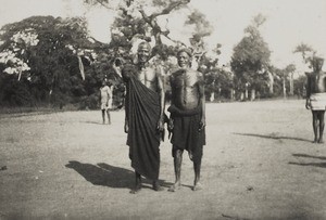 Men involved in idol destruction, Nigeria, ca. 1932