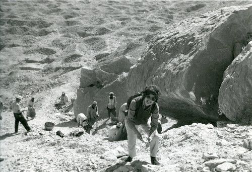 Anita Weisbrod Robinson and others at Jabal al-Ṭārif