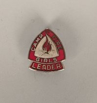 Camp Fire Girls Leader pin