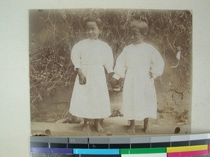 Two Malagasy children, Antsirabe, Madagascar, ca.1905