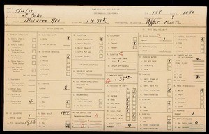 WPA household census for 1433 MALVERN, Los Angeles