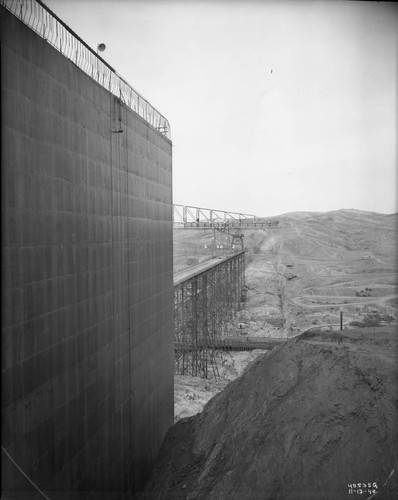 Friant Dam Construction