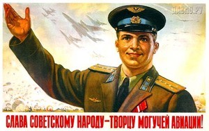 Slava sovetskomu narodu--tvortsu moguchei aviatsii!