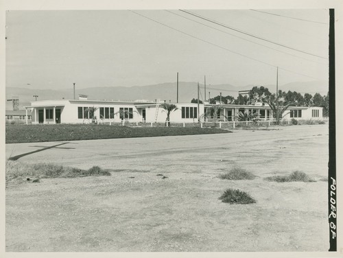 World War II Marine base and future site of the UC Santa Barbara campus: view of building 434