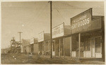 [Street and businesses in Fellows, Cal.]