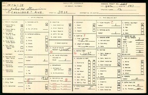 WPA household census for 3910 COOLIOGE AVE, Los Angeles County