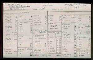 WPA household census for 835 W 98TH ST, Los Angeles County