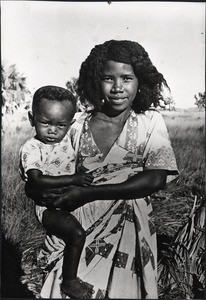 Sakalava woman, in Madagascar