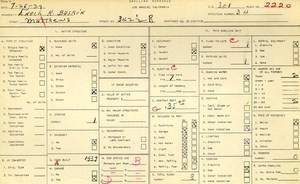 WPA household census for 342 N MATHEWS, Los Angeles
