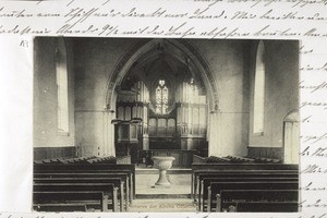 Inneres der Kirche Ottenbach