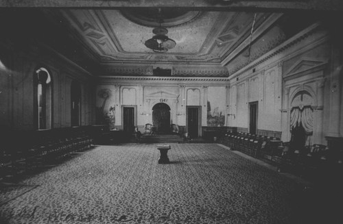 Lodge Room of Masonic Hall
