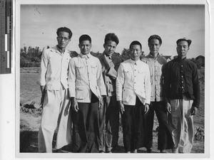 Catechist students at Wuzhou, China, 1949