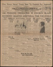 Richmond Record Herald - 1930-04-19