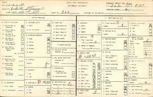 WPA household census for 700 WEST 62ND STREET, Los Angeles County
