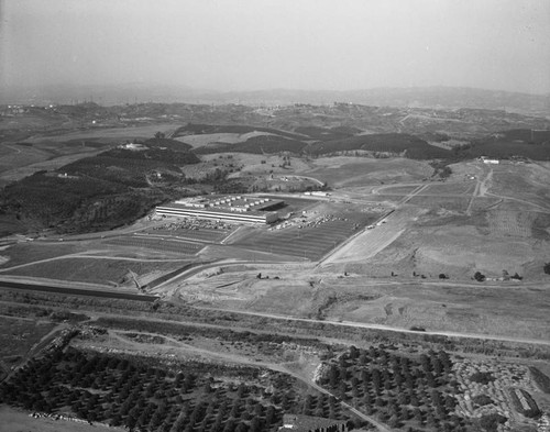Hughes Aircraft and Ground Radar Systems Plant, looking northwest