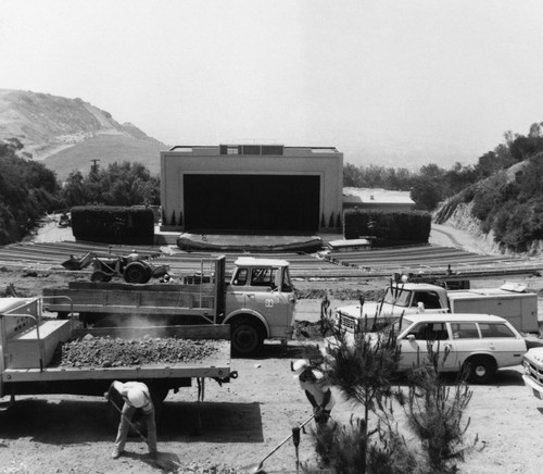 1970s - Starlight Bowl Construction