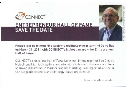 EntrePreneur Hall of Fame Save the Date