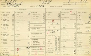 WPA household census for 1052 S DITMAN