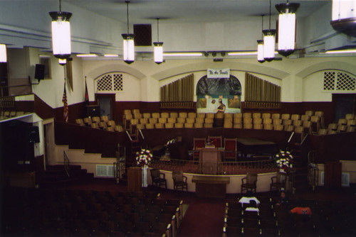 McKinley Avenue Baptist Church interior