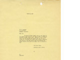 Letter from Dominguez Estate Company to Mr. M. Kuwahara, March 25, 1940