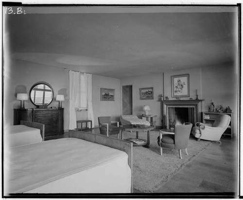 Richardson, Sid W., residence. Bedroom