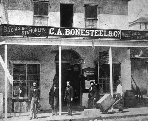 C.A. Bonesteel and Co. bookstore and stationery