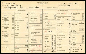 WPA household census for 1666 EDGECLIFFE DRIVE, Los Angeles