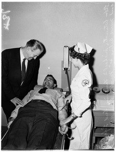 Blood donor, 1952
