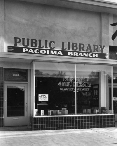 Pacoima Branch, Los Angeles Public Library