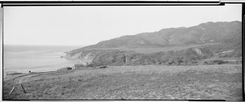 Castellammare before development, Pacific Palisades, Los Angeles. 1926