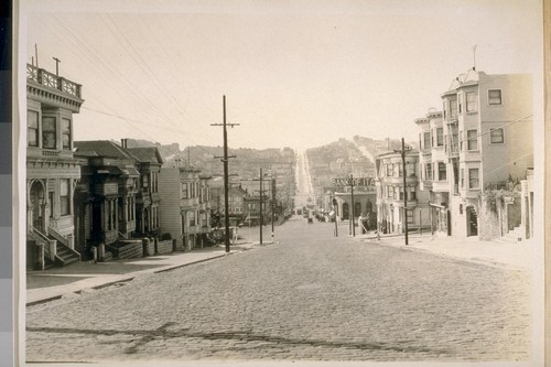South on Castro St. from State St. July 1927