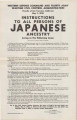 State of California, [Instructions to all persons of Japanese ancestry living in the following area:] City of Stockton