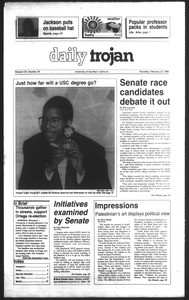 Daily Trojan, Vol. 111, No. 28, February 22, 1990