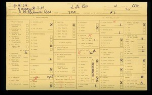 WPA household census for 700 S WILLIAMSON, Los Angeles County