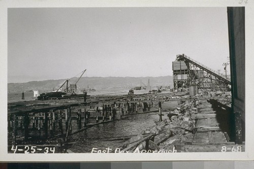 Piers E23-39, E23A-27A; East Bay Approach, Lower Deck, 1934--No. 1-144