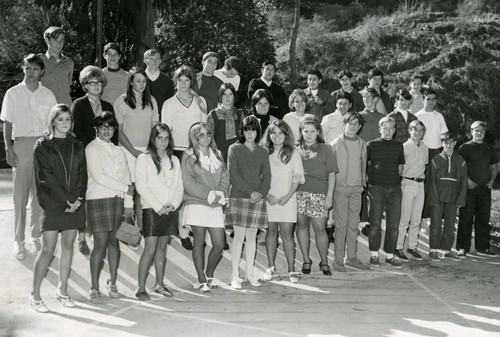Avalon Schools, tenth grade, 1968-1969, Avalon, California (front)