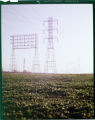 Transmission Line corridor - with double-circuit 220kV towers, 7-circuit H-frame towers, and aesthetic towers