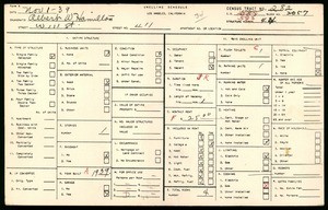 WPA household census for 411 WEST 111TH STREET, Los Angeles County
