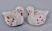 Swans salt & pepper shakers