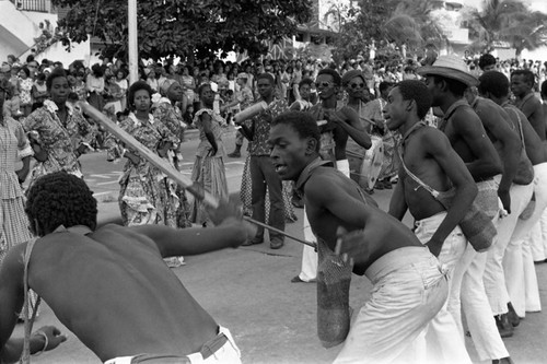 Son de Palenque dancers performing, Barranquilla, Colombia, 1977