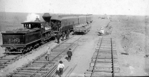 First Excursion Train to Ventura - Southern Pacific Railroad