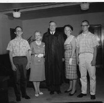 Judge Sherril Halbert and family