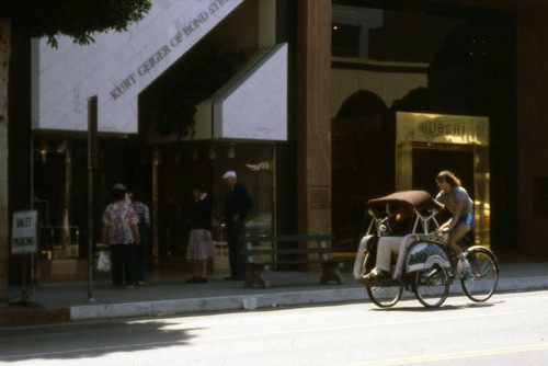 Pedicab, Rodeo Drive, Beverly Hills