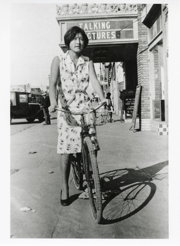 Kaneko Takasugi on Bicycle