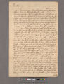 Governor George Thomas letter, Philadelphia, to the Chiefs of the Indians at Alleghany